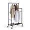 Industrial Loft Style Rolling Garment Rack - Rolling Clothes Organizer